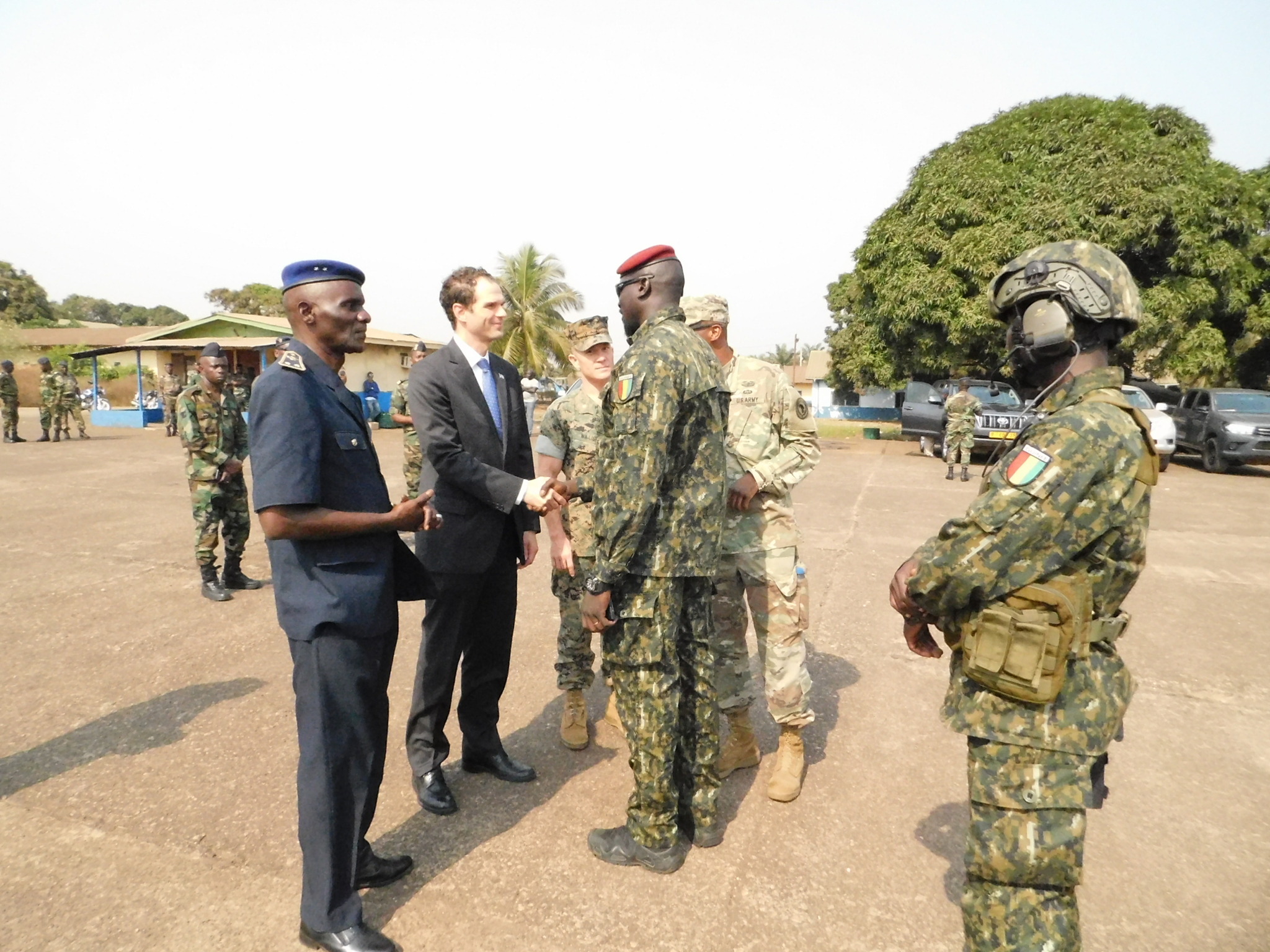 le Groupement des Forces Spéciales (GFS) de l’Armée Guinéenne ont quitté Conakry
