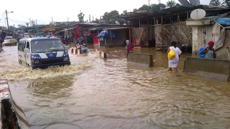 Inondations à Conakry